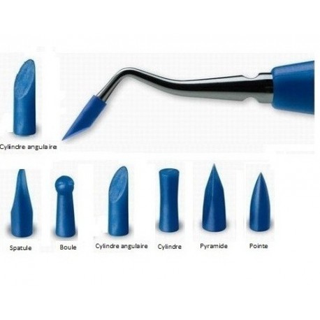 Recharge embouts optrasculpt cylindre angulaire
