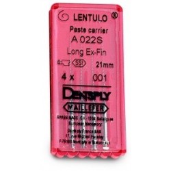 Lentulos maillefer 25mm, assortiment 1-4