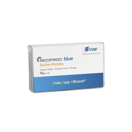 Pointes de gutta reciproc blue