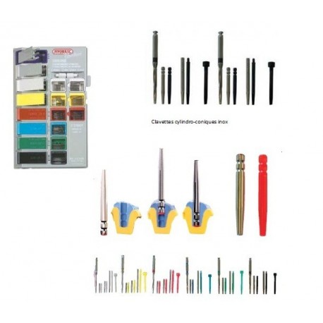 Clavettes pivomatic inox cylindro-coniques