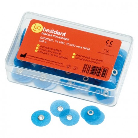 DISQUES DE POLISSAGE 14MM