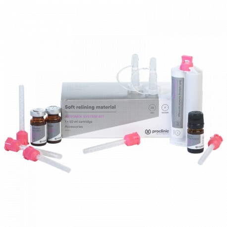 KIT DE RÉSINE DE REBASAGE SOUPLE CARTOUCHE