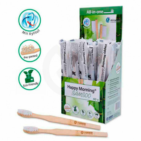 Brosse à dents Happy Morning Bambou Eco