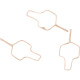 Ligatures Métalliques Esthétiques Préformées Courtes