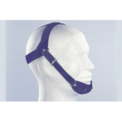 Casque occipital avec mentoniere