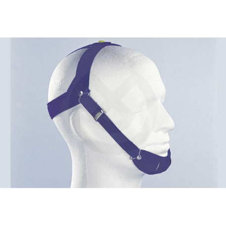 Casque occipital avec mentoniere