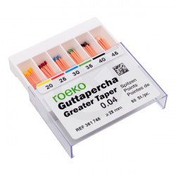 GuttaPercha Greater Taper