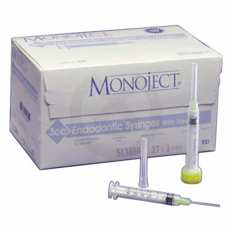 Seringue d'irrigation monoject 27g