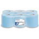 Bobine essuie mains Bleus Gauffrés