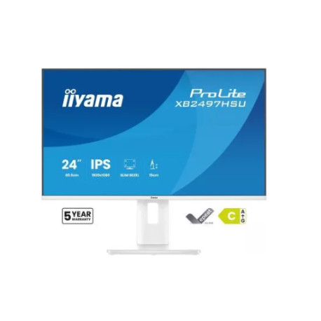 Écran plat LED blanc 24 pouces - ProLite XB2497HSU-W1